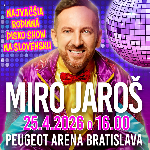 MIRO JAROŠ - Najväčšia rodinná disko show na Slovensku